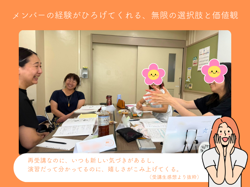 7.子どもの成長と共に親もメンバーも一緒に成長を楽しめる 7.子どもの成長と共に親もメンバーも一緒に成長を楽しめる